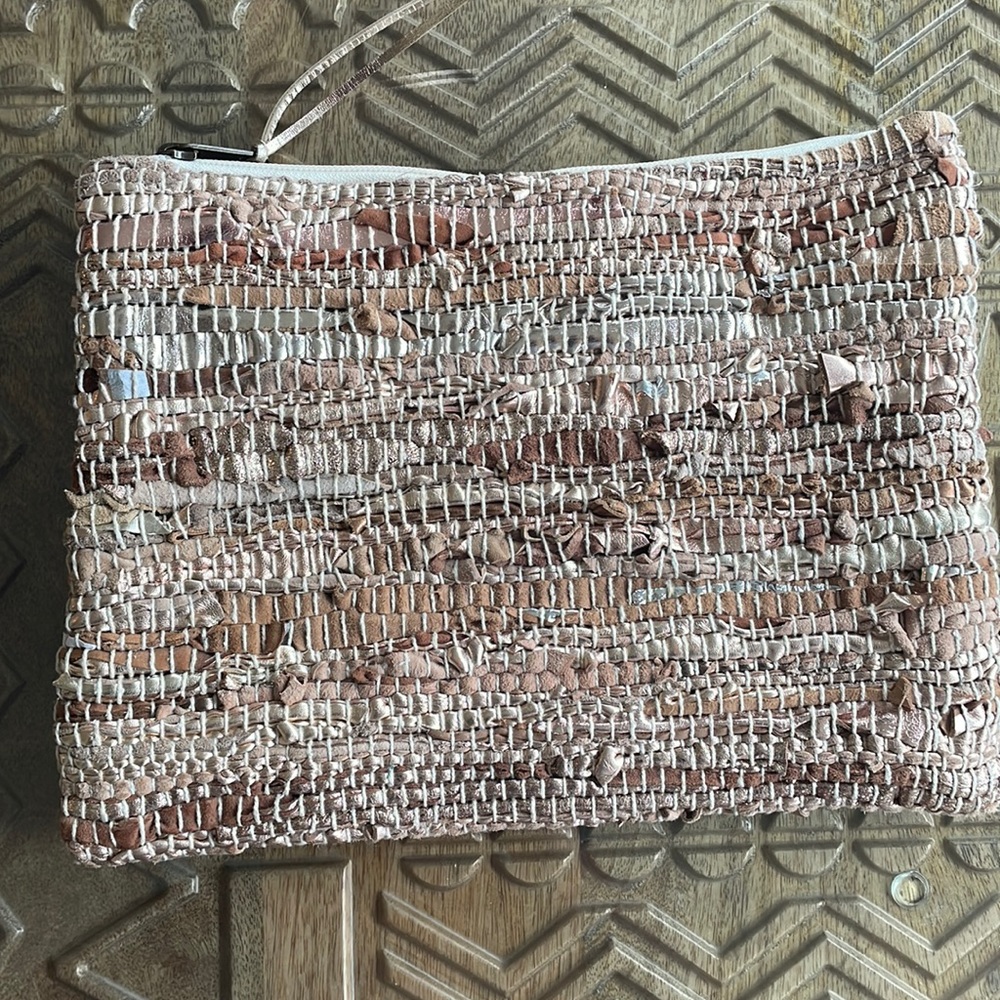 Ink and Alloy rose gold clutch
